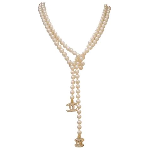 chanel lariat necklace|Chanel jewelry necklace.